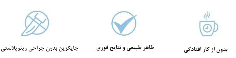 مزایای لیفت بینی با نخ